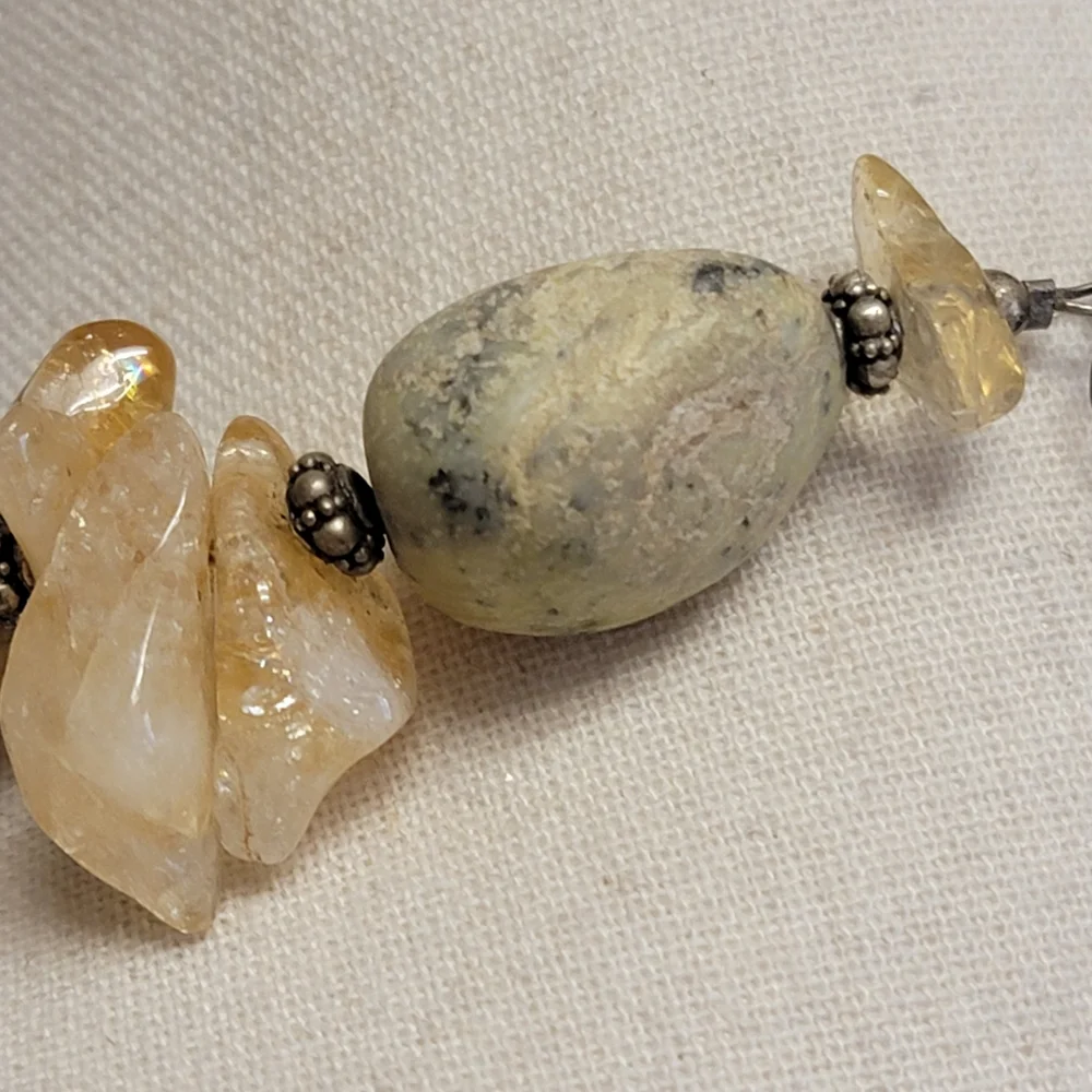 Vintage agate citrine